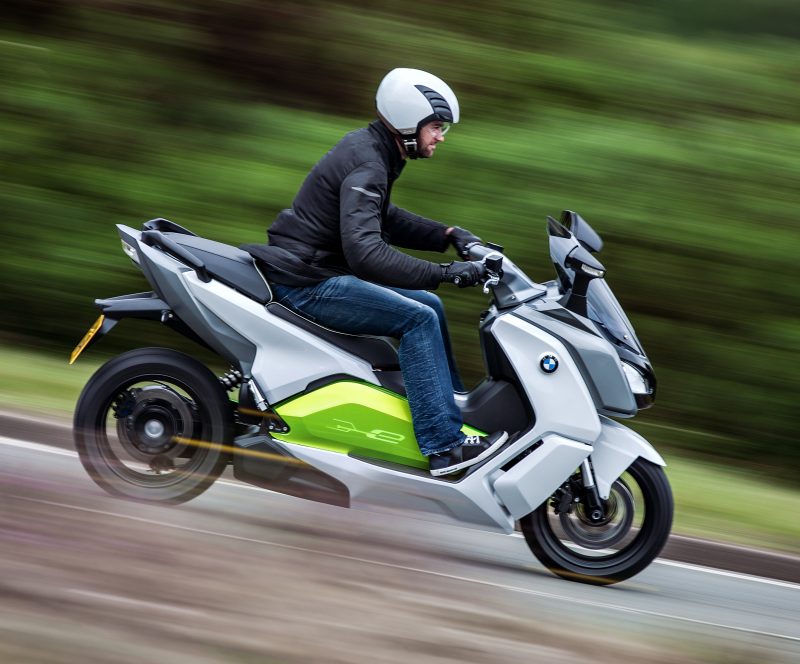 BMW electric C-Evolution scooter