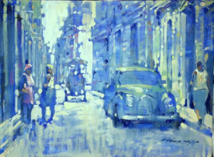 Cuba painting