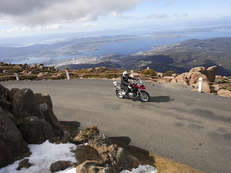 Mt Wellington in Winter - beware of ice Bookings for the annual Black Dog Ride that this year heads to Tassie instead of the Red Centre have been extended.