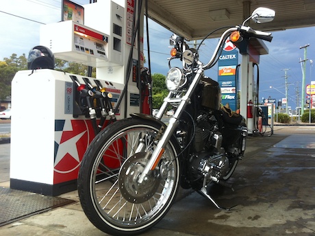 Avoid filling your motorcycle tank with ethanol fuel