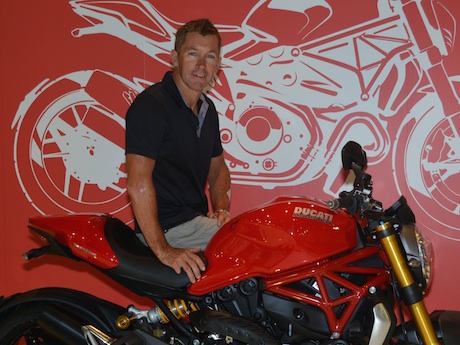 Troy Bayliss at the Brisbane Moto Expo