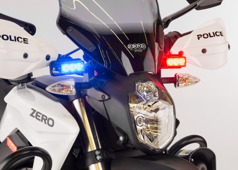 Zero electric DS police motorcycle