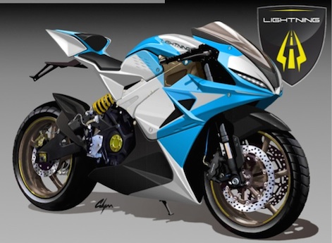 Lightning electric motorcycle