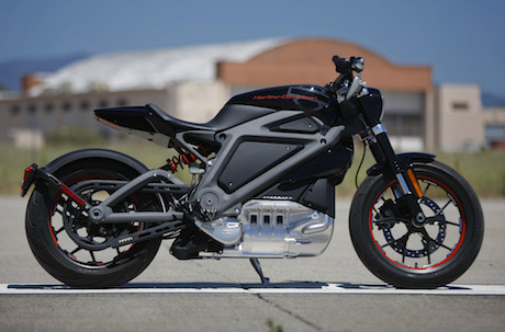 Harley Davidson LiveWire electric motorcycle