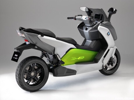 BMW C-evolution electric scooter - electric motorcycle maxi scooters