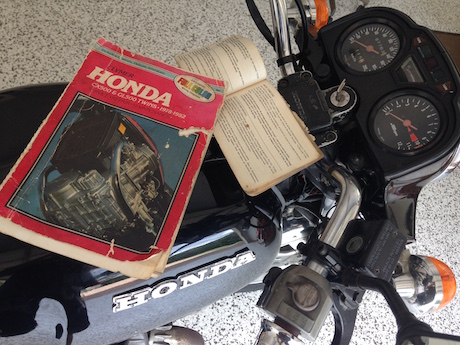 Honda CX500 second motorbike
