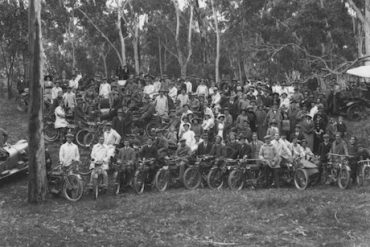 Early Aussie riders - Australia Day