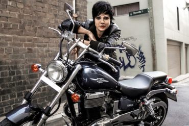 Sarah McLeod, front women of iconic Australian band The Superjesus is a constant fixture on the road. Whether she's performing her acoustic shows or rocking with The Superjesus, you're likely to see Sarah clocking up the Kms on her new Suzuki bike.
