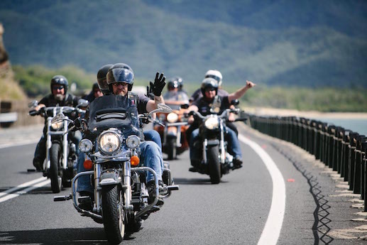 Harley riders break non-riding myth