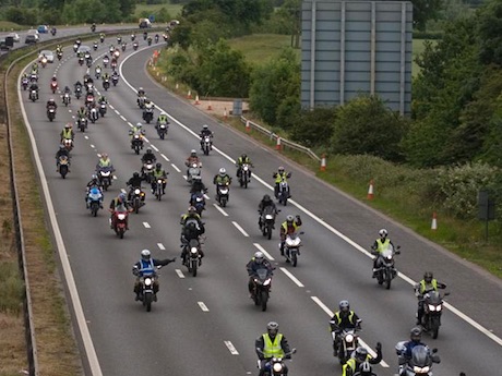 British motorcyclists