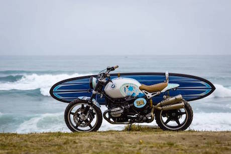 BMW Concept Path 22 srcambler based on the R nineT - surfboard
