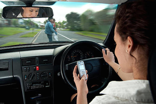 texting while driving sentenc