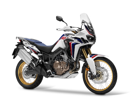 Honda CRF1000L Africa Twin in CRF Rally colours