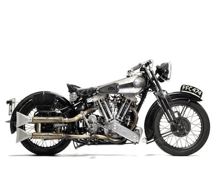 Earls Court Motorcycle Show, 1937 Brough Superior 990cc SS100