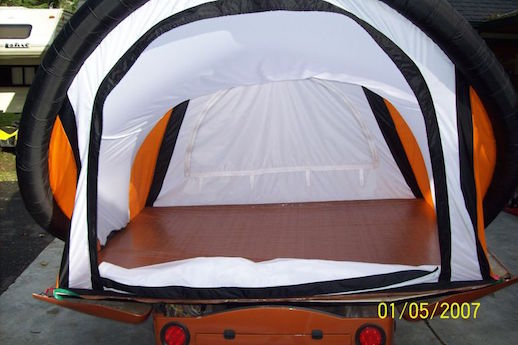 ScarabRV motorcycle camper trailer