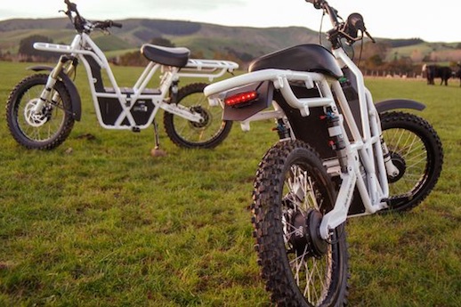 Ubco 2x2 electric motorcycle