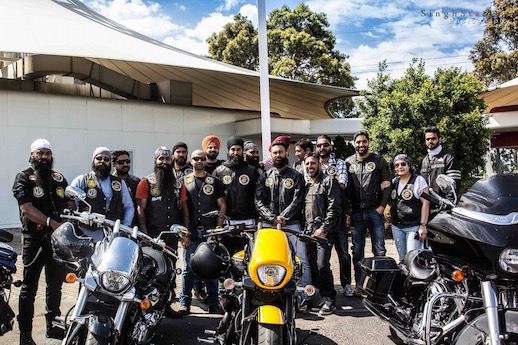 Sikh Motorcycle Club rides for charity