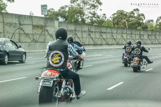 Sikh Motorcycle Club rides skihs for charity turban