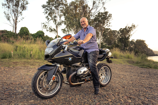 David White who started the Mt Glorious petition to reveiw speed limits motorcycle tolls