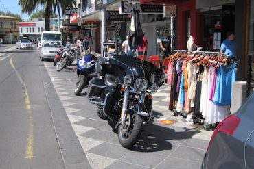 Footpath parking protest - ban