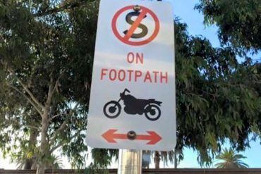 Footpath Parking protest