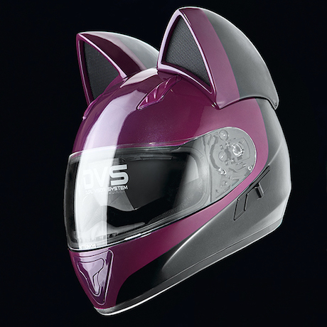 Japanese Motorcycle Helmet Has Cat Ears Motorbike Writer