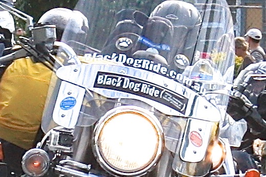 Black Dog Ride 1 Dayer charity ride register agenda