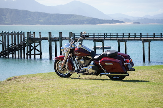 Harley-Davidson Road King in New Zealand
