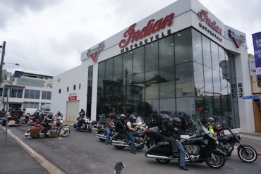 Motorcycle industry dealer showroom deal stores