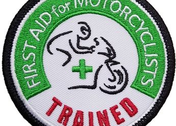 First Aid for Motorcyclists patch training