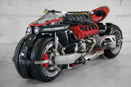 Maserati Quattroporte engine powers this Lazareth LM 847 quad concept