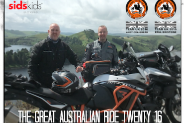 Paul and Andy are joining the 2016 Great Australian Ride