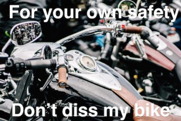 Don't diss my bike criticism