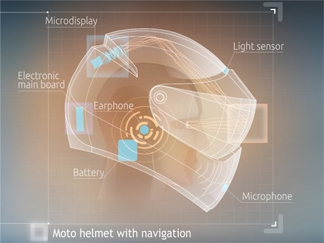 Russian Livemap smart helmet developers