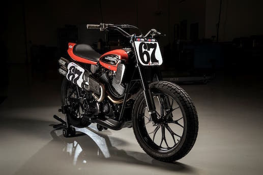 Harley-Davidson XG750R flat track weapon