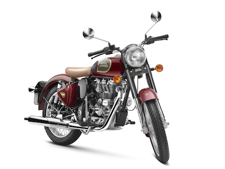Royal Enfield Classic 350 in chestnut