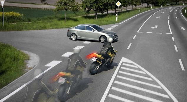 Motorcycle crash road safety first aid SMIDSY scientific university