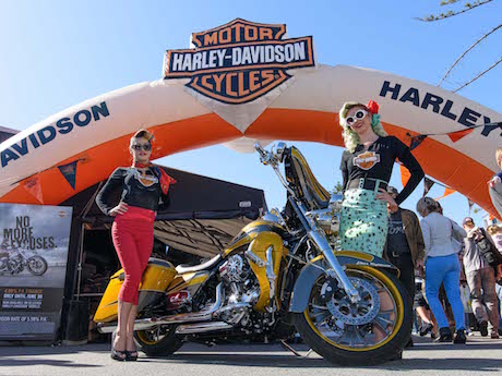 Harley-Davidson leads parade at Cooly Rocks brand