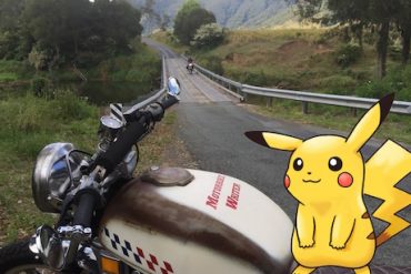 Pokemon could be anywhere - even on MBW's bike!