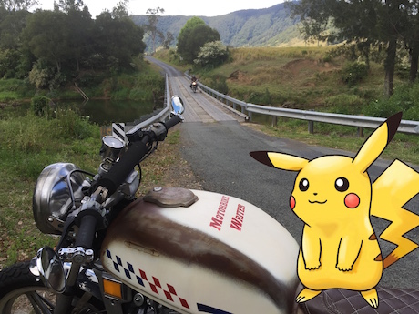 Pokemon could be anywhere - even on MBW's bike!