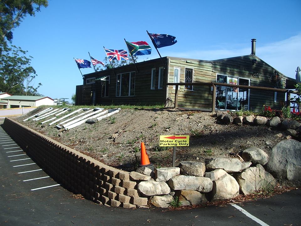 Motorcycle-friendly Pitstop Cafe on Mt Mee sandra Moran
