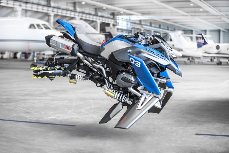 BMW Lego hover ride hoverbikes