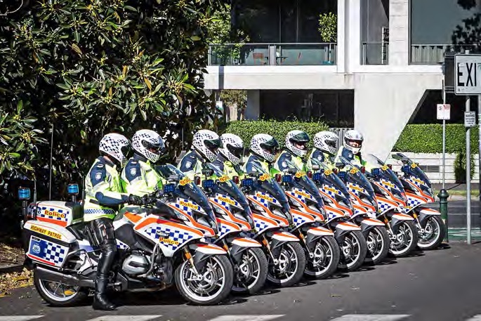Vicpol police motorcycle cops (Photo courtesy of BMW MCC Victoria member, Chris Renwick) emergency services