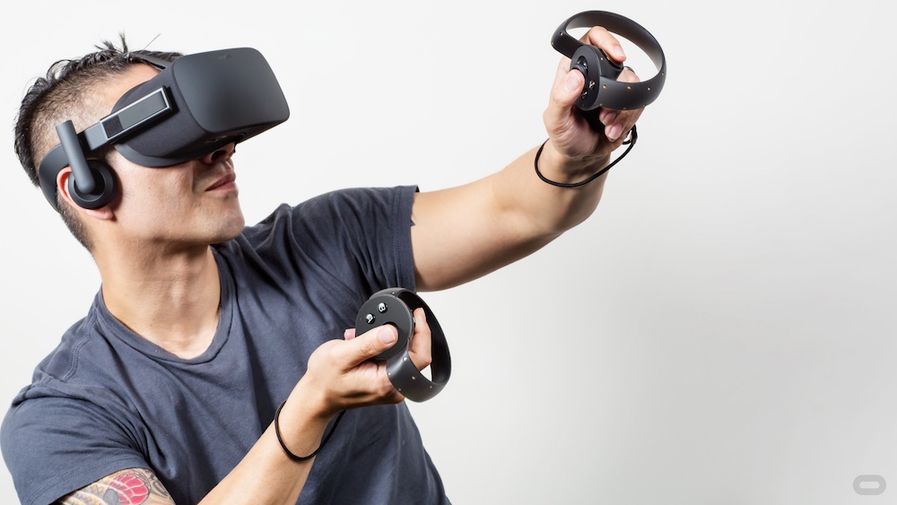 Virtual reality oculus rift vr