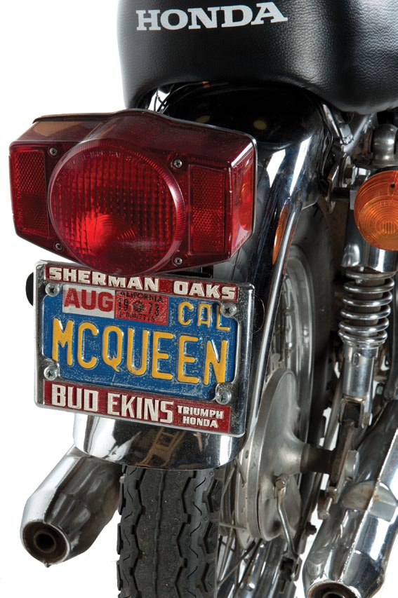 Steve McQueen Honda CB450