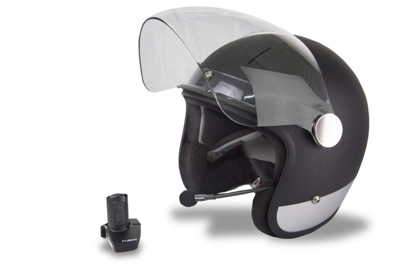 Vanguard Veldt helmet with FUSAR Bluetooth