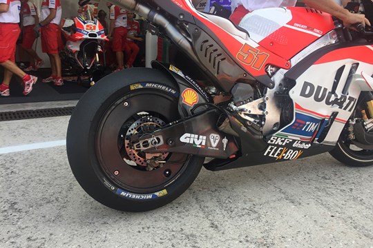 Ducati disc rear wheel