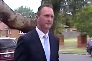 Brett Rossiter hitting charge - NSW police bond