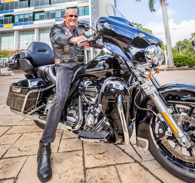Greg and janet kelly Kell's Ride Harley-Davidson Ultra Ltd ride to conquer dementia