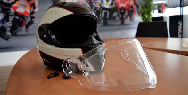 How to clean a Pinlock anti-fog visor insert motorcycle helmet